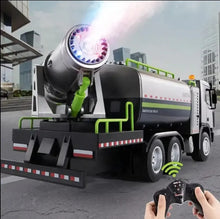 Load image into Gallery viewer, Huina 1316 2.4G 1/18 scale 9CH RC Fog Spray Truck