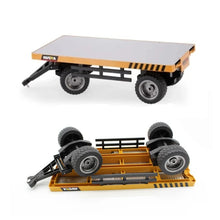 Load image into Gallery viewer, Huina 8 channel RC Forklift with interchangeable hook attachment 1576 2.4G Scale 1:10 with flatbed
