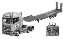 Load image into Gallery viewer, Huina RC 1501 Scania 770S 1:18 with RC Platform Semi Trailer 1502 2.4GHz (Red)