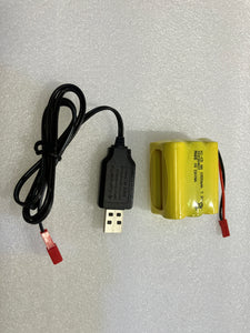 Ni-Cd 7.2V 1000mah (3x2) battery JST connector Huina Crane N2