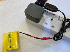 Ni-Cd 7.2V 1000mah (3x2) battery JST connector Huina Crane N2