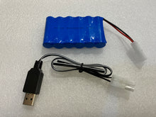Load image into Gallery viewer, Ni-Cd 7.2V 1000mah battery 2 pin Tamiya connector N2