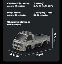 Load image into Gallery viewer, K60 mini RC Truck for drifting scale 1:64