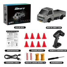 Load image into Gallery viewer, K60 mini RC Truck for drifting scale 1:64