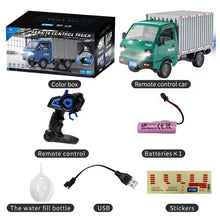 Load image into Gallery viewer, KF21 RC Truck 1:16 2.4G RC Car with Spray and LED Lights