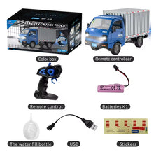 Load image into Gallery viewer, KF21 RC Truck 1:16 2.4G RC Car with Spray and LED Lights