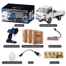 Load image into Gallery viewer, KF21 RC Truck 1:16 2.4G RC Car with Spray and LED Lights