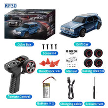 Load image into Gallery viewer, KFPLAN KF30 1/43 Scale 4WD Full Proportional RC Drift Car with Gyro 15km/h
