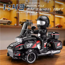 Load image into Gallery viewer, KF35 RC 1:43 Three Wheel RC Car Drifting Motorcycle 2.4G 15km/h