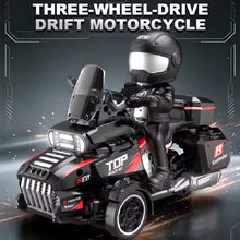 Load image into Gallery viewer, KF35 RC 1:43 Three Wheel RC Car Drifting Motorcycle 2.4G 15km/h