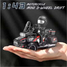 Load image into Gallery viewer, KF35 RC 1:43 Three Wheel RC Car Drifting Motorcycle 2.4G 15km/h