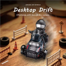 Load image into Gallery viewer, KF35 RC 1:43 Three Wheel RC Car Drifting Motorcycle 2.4G 15km/h