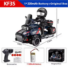 Load image into Gallery viewer, KF35 RC 1:43 Three Wheel RC Car Drifting Motorcycle 2.4G 15km/h