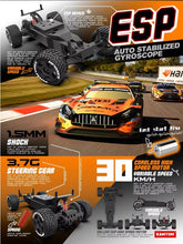 Load image into Gallery viewer, KAMTOM KM2401 1/24 2WD Drift Racing Car 2.4G 30km/h with Gyro