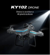 Load image into Gallery viewer, KY102 4K Camera Wifi FPV Drone Obstacle Avoidance