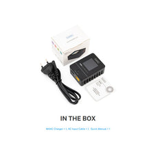Load image into Gallery viewer, ToolkitRC M4AC Multifunctional Balance Charger for 1-4s Lipo, Ni-cd, Li-ion batteries XT60