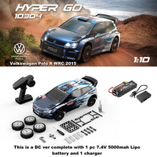 Load image into Gallery viewer, MJX Hypergo 10304DC ver Polo R WRC 1:10 scale 4WD