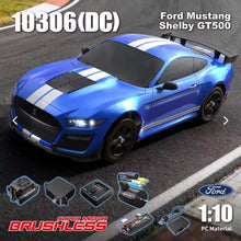 Load image into Gallery viewer, MJX Hypergo 1:10 DC Ver brushless 10306 RC Mustang Shelby GT500 4WD 70km/h