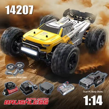 Load image into Gallery viewer, MJX Hypergo 14207 RC Truck 4WD scale 1:14 55 - 75km/h
