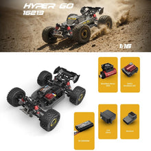 Load image into Gallery viewer, MJX Hyper Go 16213 1/16 Scale Brushless 4WD 42KM/H RC Buggy