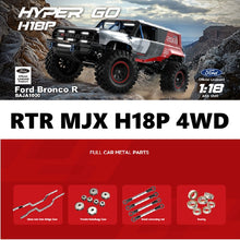 Load image into Gallery viewer, MJX Hypergo H18P Ford Bronco 1:18 scale 4WD Brushless Motor 6km/h