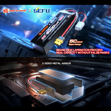 Load image into Gallery viewer, MJX 3s 11.1V 5000mah lipo battery XT60 connector for MJX