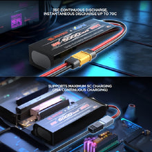 Load image into Gallery viewer, MJX 3s 11.1V 5000mah lipo battery XT60 connector for MJX