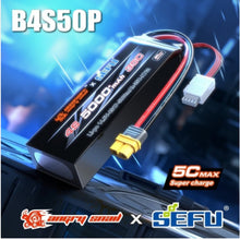 Load image into Gallery viewer, MJX 4s 14.8V 5000mah lipo battery XT60 connector for MJX 7303 / 7304