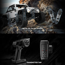 Load image into Gallery viewer, MJX Hyper Go H12Y+ 1/12 Scale RC Crawler Aluminum Shell, Silver