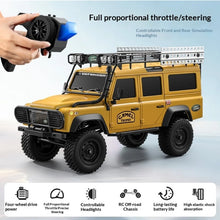 Load image into Gallery viewer, MN111C 1:18 scale 4WD RC Crawler Full Proportional 3km/h