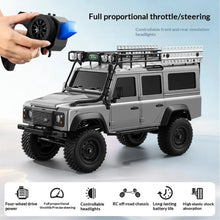 Load image into Gallery viewer, MN111C 1:18 scale 4WD RC Crawler Full Proportional 3km/h