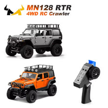 Load image into Gallery viewer, MN MODEL MN128 1/12 4WD RC Crawler RTR 2.G