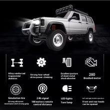 Load image into Gallery viewer, MN78 1:12 Scale RC Crawler 2.4G 4WD Jeep Cherokee 8km/h