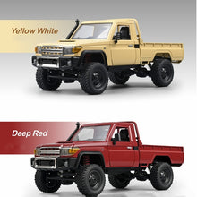Load image into Gallery viewer, MN82 RC Toyota Land Cruiser 2.4G 4WD 1/12 Scale Licensed Full Proportional Pickup Truck