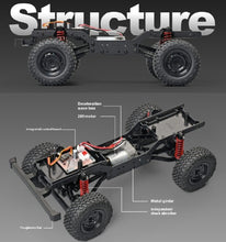 Load image into Gallery viewer, MN MODEL MN98 V2 Land Rover Defender RC Car  1/12 2.4Ghz 4WD