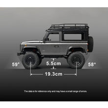 Load image into Gallery viewer, MN99S RC Crawler Land D90 Rover Defender 1:12 scale 9km/h 4WD 2.4G