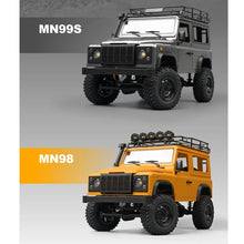 Load image into Gallery viewer, MN99S RC Crawler Land D90 Rover Defender 1:12 scale 9km/h 4WD 2.4G