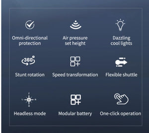 Q07 Mini Drone with colourful lighting