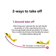 Load image into Gallery viewer, QF002 2.4GHz 2CH RC plane 35cm Wingspan
