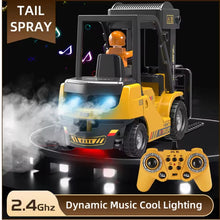 Load image into Gallery viewer, 1/24 scale RC Mini Forklift 10 channel with lights, sound &amp; smoke