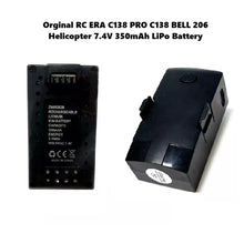 Load image into Gallery viewer, 7.4V 350mAh LiPo Battery for C138 BELL 206 Helicopter (1pc) D