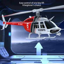 Load image into Gallery viewer, C138 BELL 206 6-axis Gyro Altitude Hold 4ch RTF RC Helicopter
