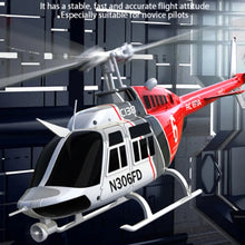 Load image into Gallery viewer, C138 BELL 206 6-axis Gyro Altitude Hold 4ch RTF RC Helicopter