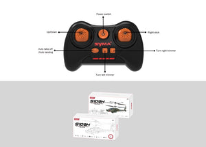 Syma S109H 3.5 channel 2.4G RC Helicopter Altitude Hold