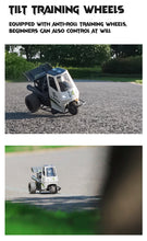 Load image into Gallery viewer, S810 1:16 Mini High Speed S810 22km/h 1/16 2.4G RC Tricycle Motorcycle LED Light Spray Stunt Vehicles Car Full Proportional High Speed Differential Models