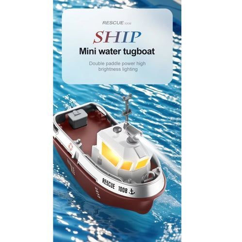 S820 RC Mini Boat 2.4G Scale 1:72