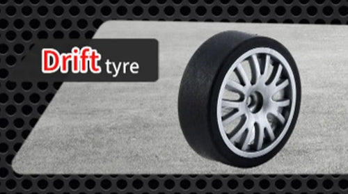 Drift and High Speed Tires for YL102 RC Car (Set of 4pcs)