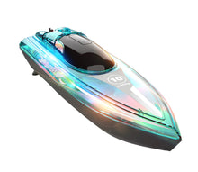 Load image into Gallery viewer, Flytec V555 High speed 15km/h RC Boat with colourful lights