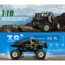 Load image into Gallery viewer, WLtoys 184021 1/18 RC Climbing Crawler Car 4WD 2.4G