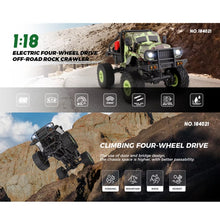 Load image into Gallery viewer, WLtoys 184021 1/18 RC Climbing Crawler Car 4WD 2.4G